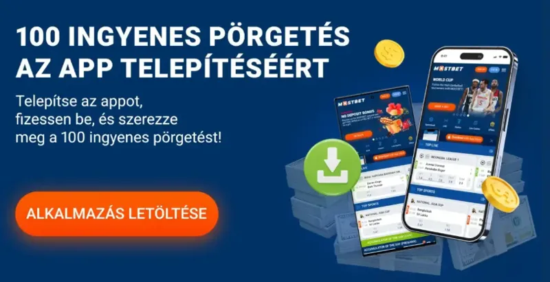Töltsd le a MostBet mobilalkalmazást és szerezz bónuszokat