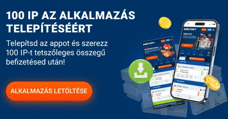 A MostBet ingyenes fogadásokat kínál a mobilalkalmazás telepítéséért