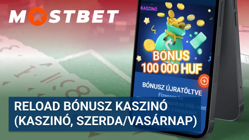 Mostbet kaszinó befizetési bónusz szerdán és vasárnap