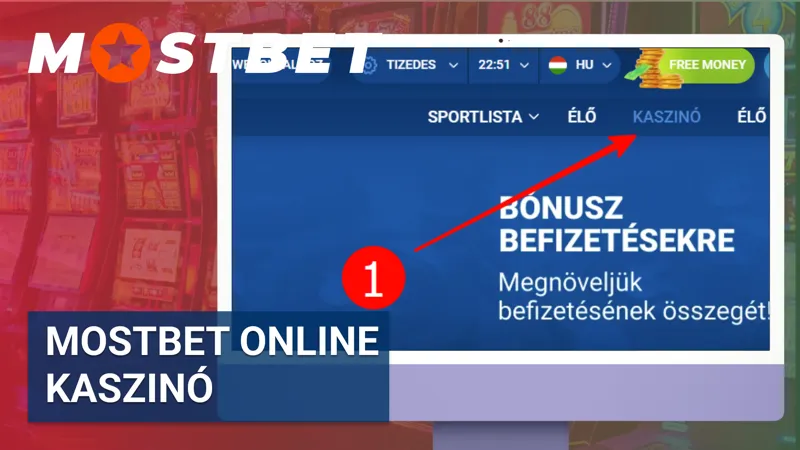 Online kaszinó a Mostbet Hungary oldalán