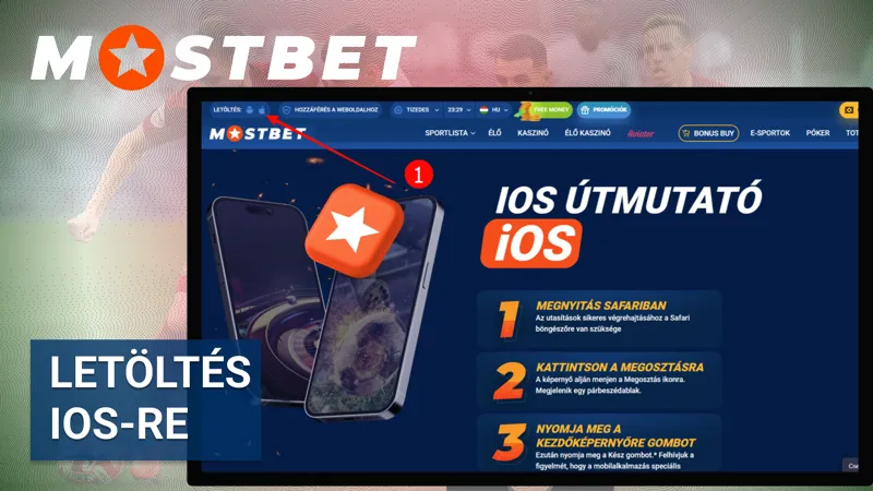 Mostbet iOS alkalmazás letöltése iPhone-ra és iPadre